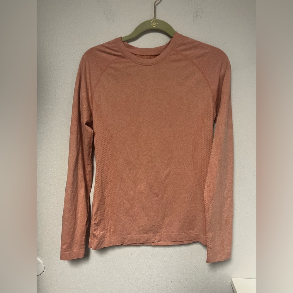 Figs Women's Long Sleeve Tee - Coral